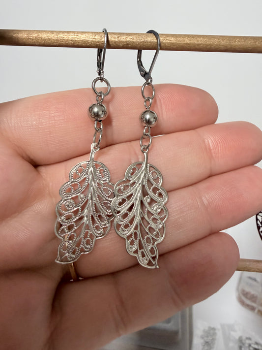 Boucles d'oreilles | Feuilles 🍁