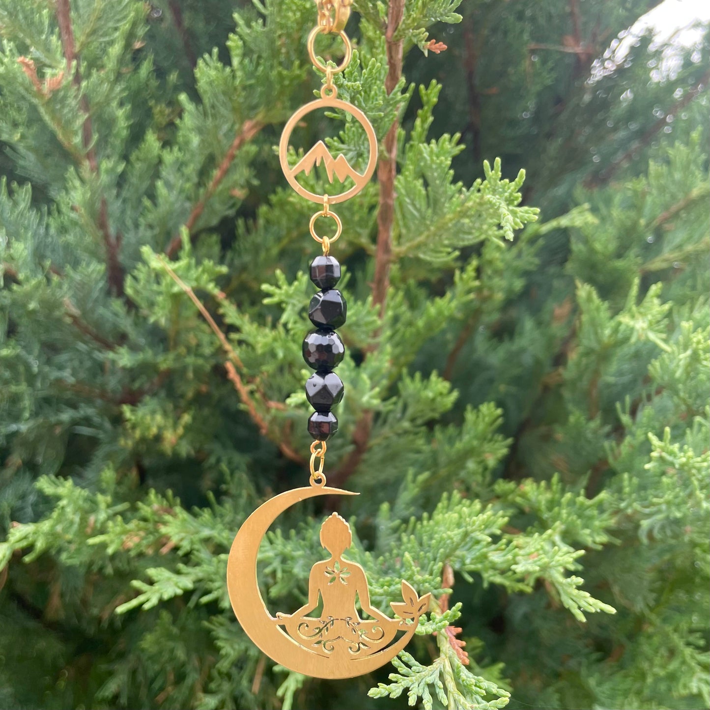 Pendentif pour rétroviseur | Noir absolu