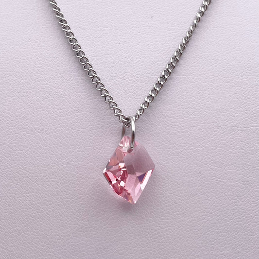 Pink Necklace | Swarovski Crystal