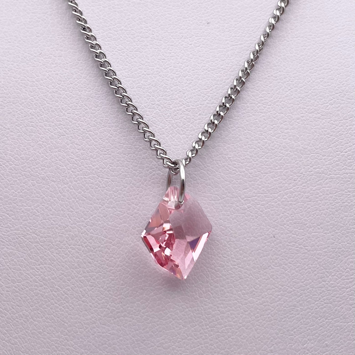 Collier Rose | Cristal Swarovski