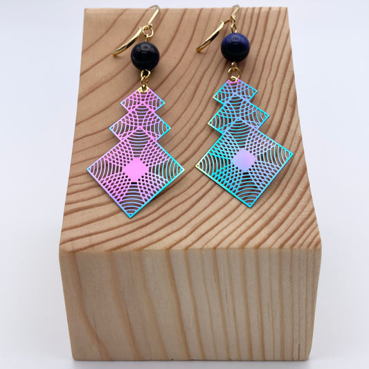 Boucles d'oreilles | Grands losanges