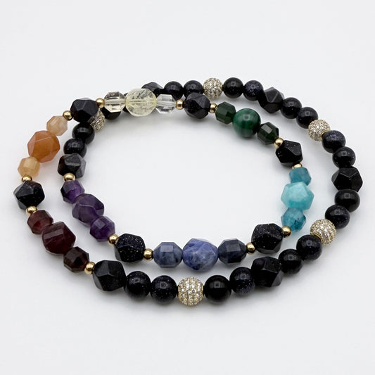 Bracelet double | 7 Chakras SIGNATURE