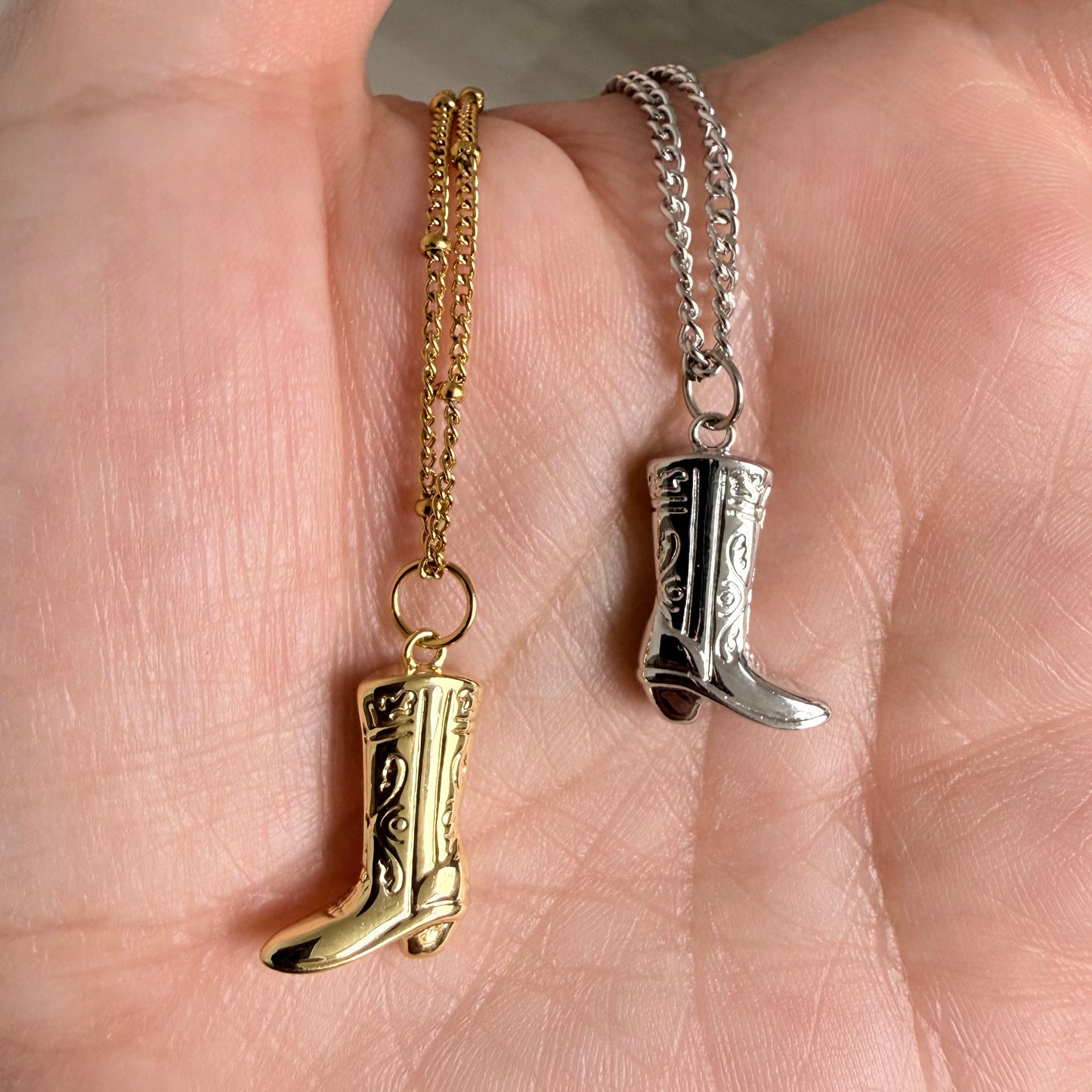 Collier - Cowgirl ✨argent✨