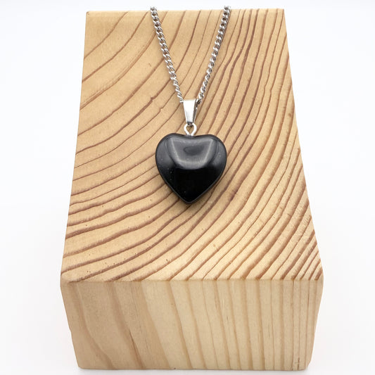Collier - Pierre naturelle d’obsidienne