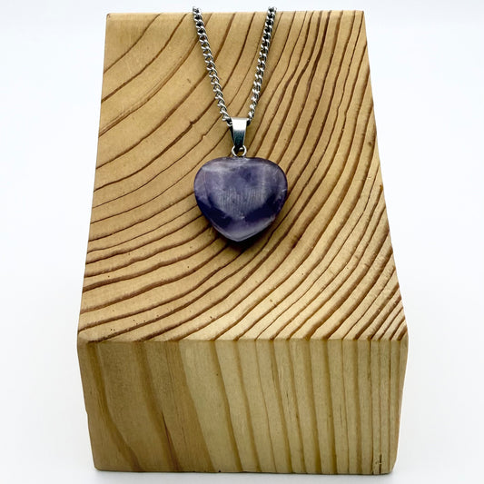 Collier - Pierre naturelle d’améthyste