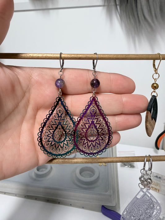 Boucles d'oreilles | Mandala V