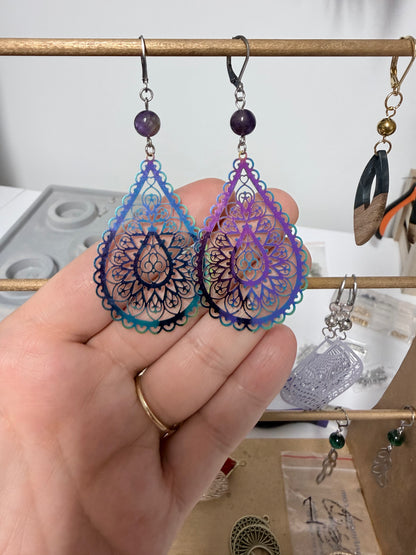 Boucles d'oreilles | Mandala V