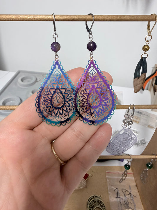 Boucles d'oreilles | Mandala V