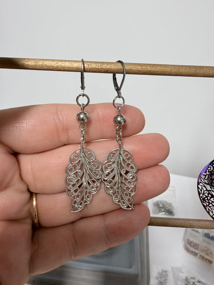 Boucles d'oreilles | Feuilles 🍁