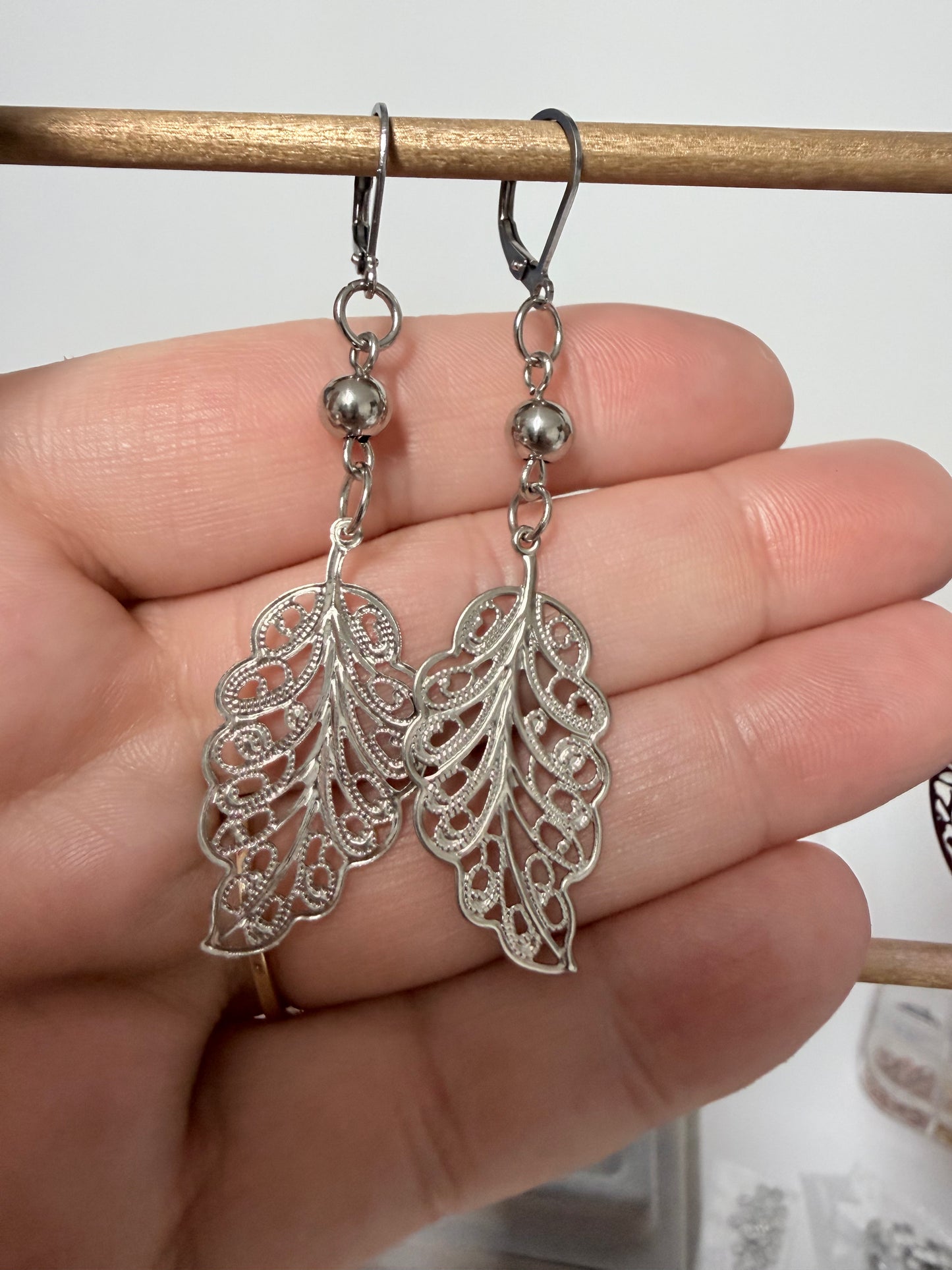 Boucles d'oreilles | Feuilles 🍁