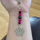 Pendentif pour rétroviseur | Lotus rose