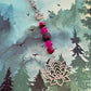 Pendentif pour rétroviseur | Lotus rose