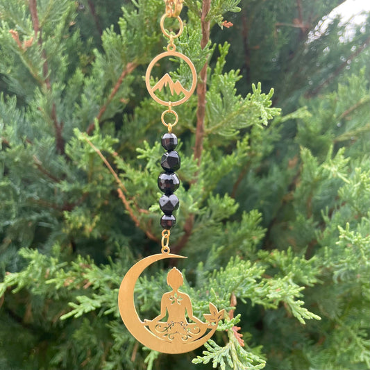Pendentif pour rétroviseur | Noir absolu
