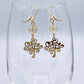 Boucles d'oreilles | Arbres dorés