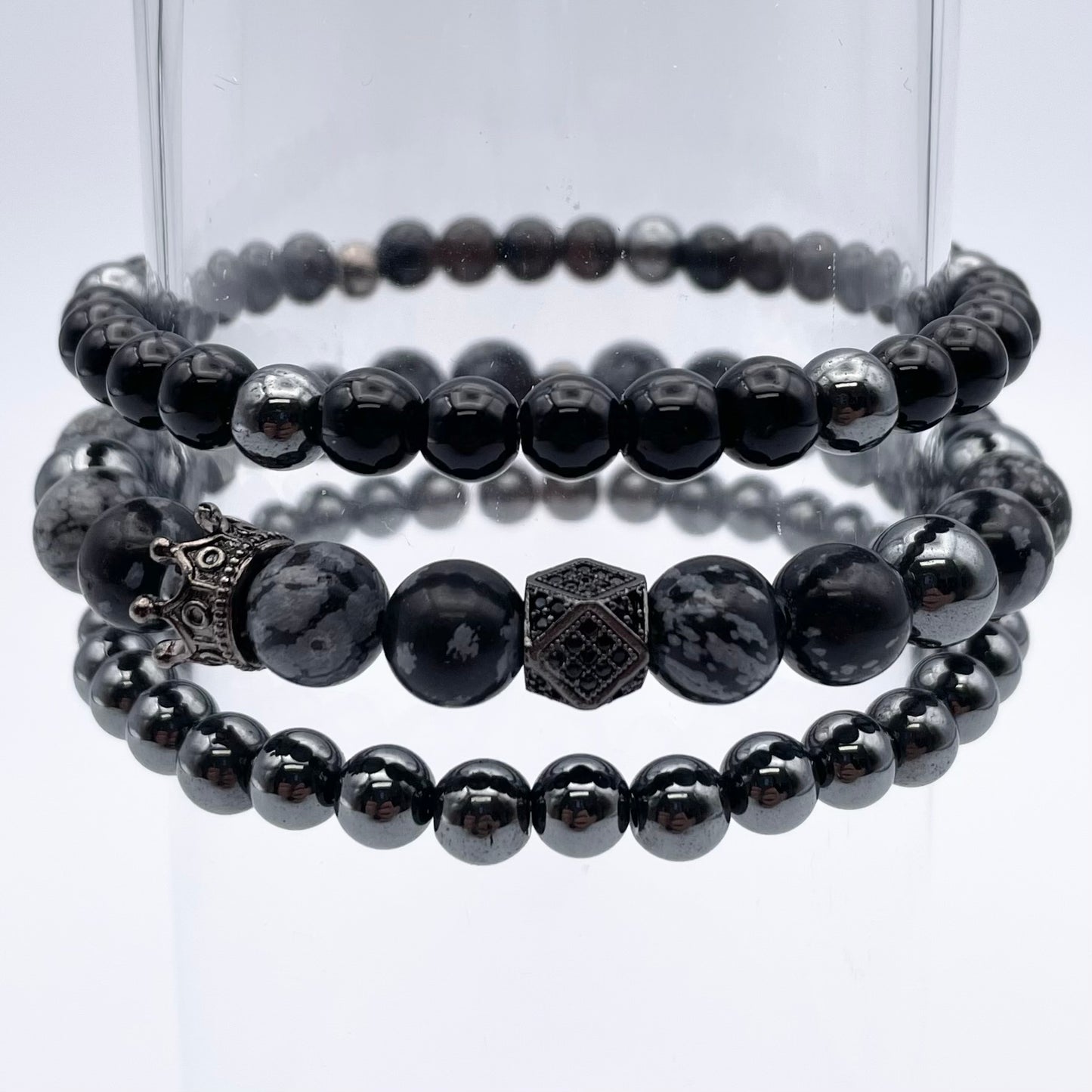 Trio de bracelets | Reine noire