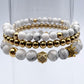 Trio de bracelets | Reine blanche