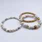Trio de bracelets | Reine blanche