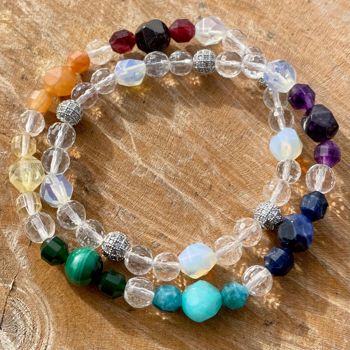 Bracelet double | 7 chakras