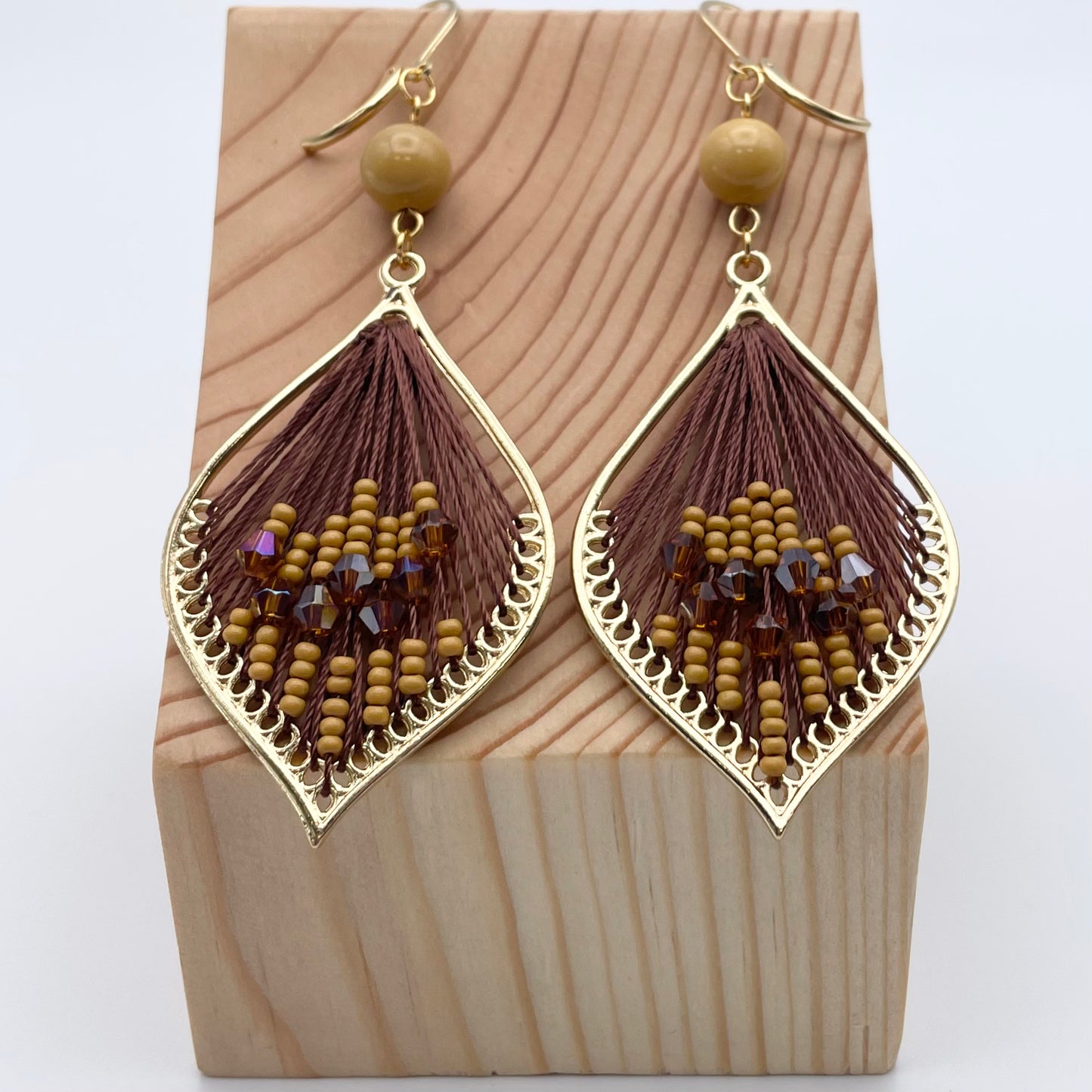 Boucles d'oreilles | Esméralda brune