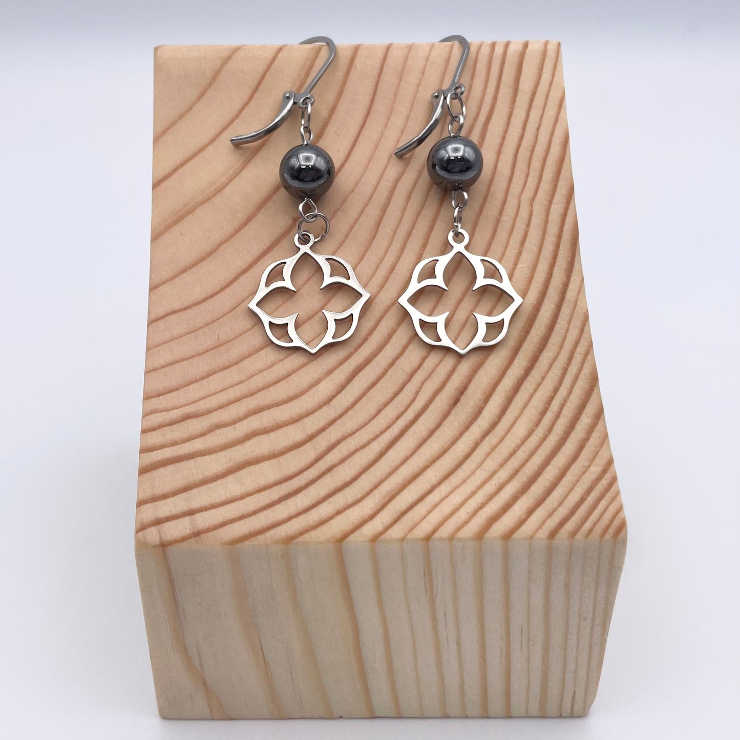 Boucles d'oreilles | Chance argentée