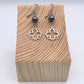 Boucles d'oreilles | Chance argentée