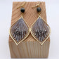 Boucles d'oreilles | Esméralda grise