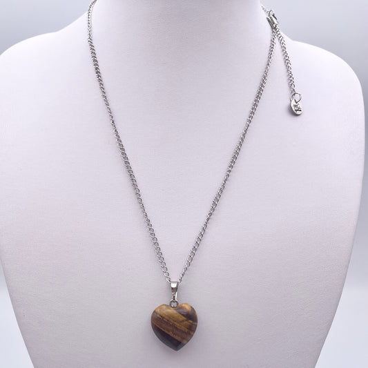 Collier - Pierre naturelle d’œil de tigre
