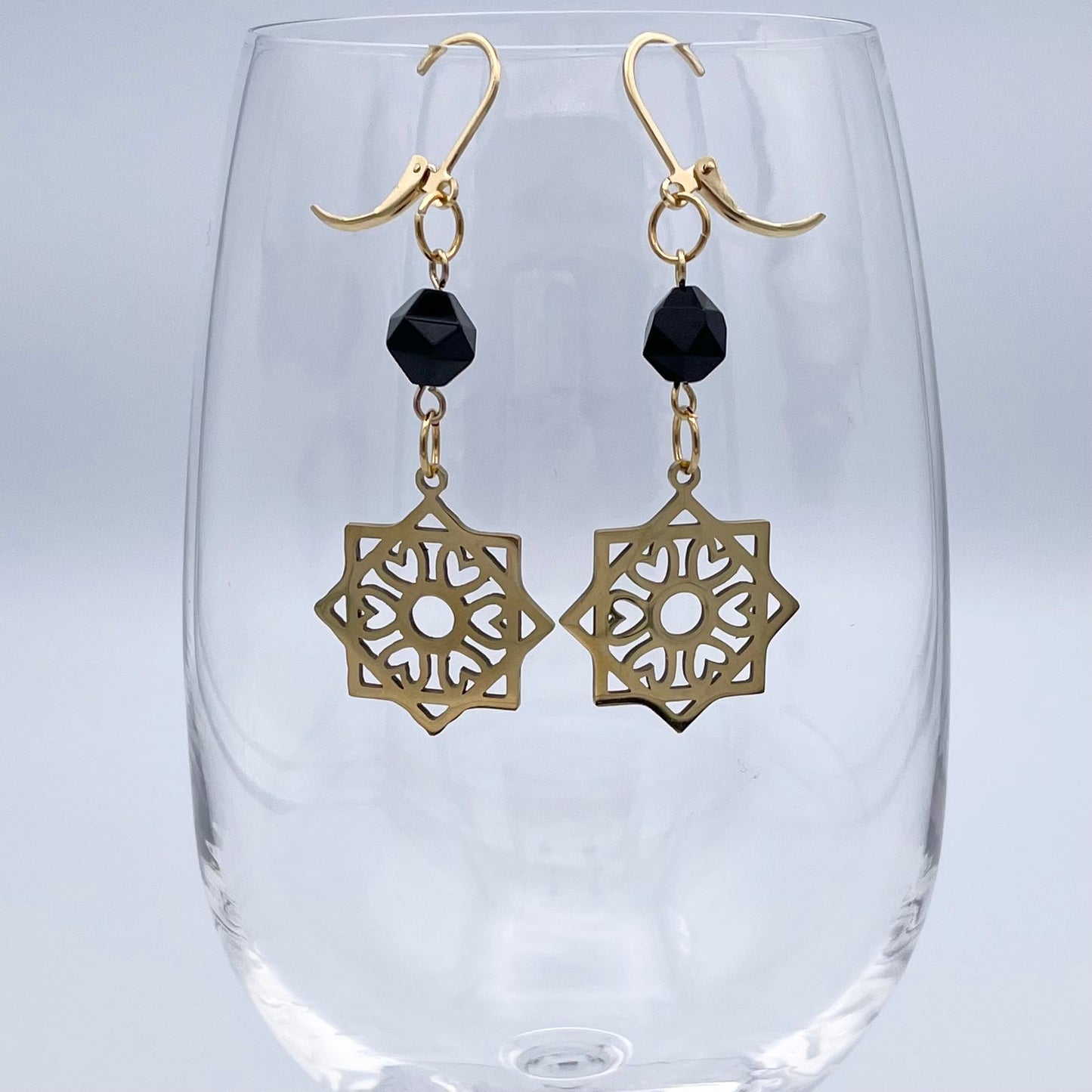 Boucles d'oreilles | Cardinal doré