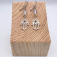 Boucles d'oreilles | La Hamsa argentée