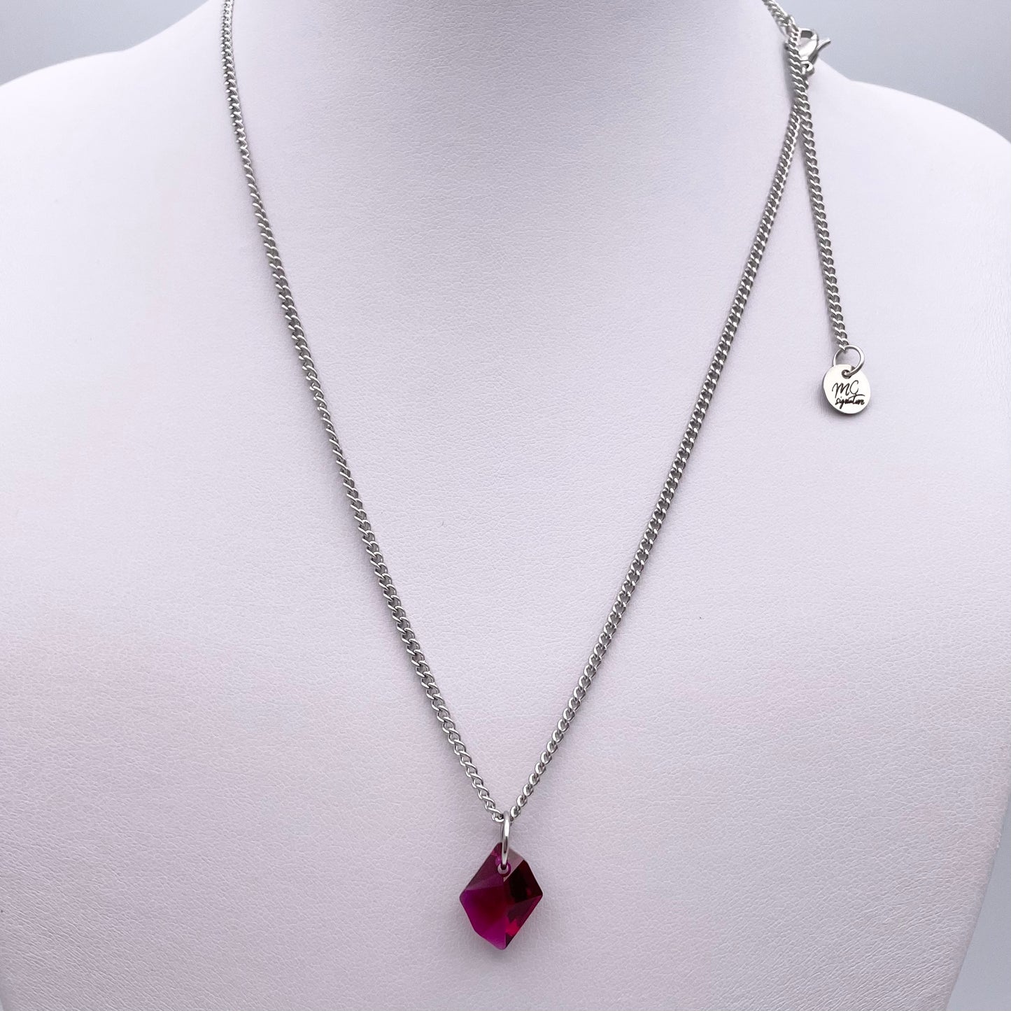 Collier Rubis | Cristal Swarovski