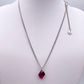 Collier Rubis | Cristal Swarovski