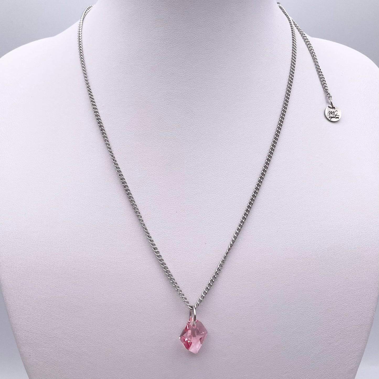 Collier Rose | Cristal Swarovski