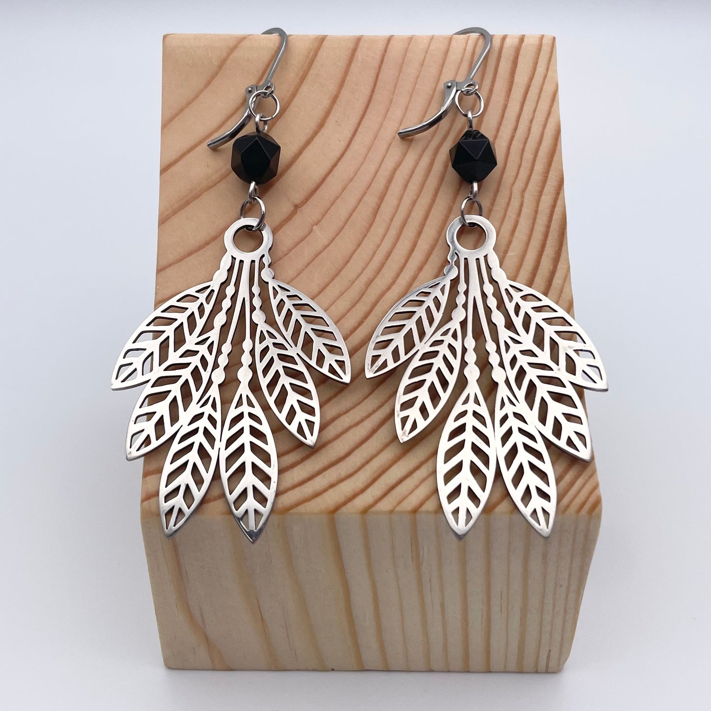 Boucles d'oreilles | Paon
