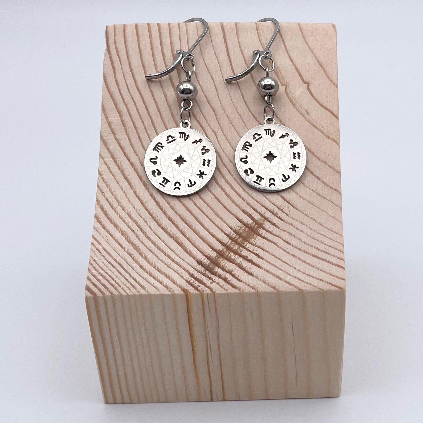 Boucles d'oreilles | Constellation argentée
