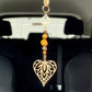 Pendentif pour rétroviseur | Mon protecteur 🧡