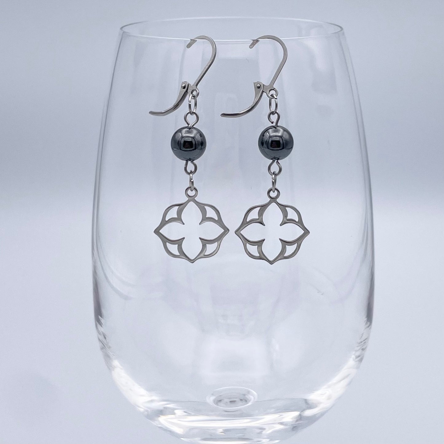 Boucles d'oreilles | Chance argentée