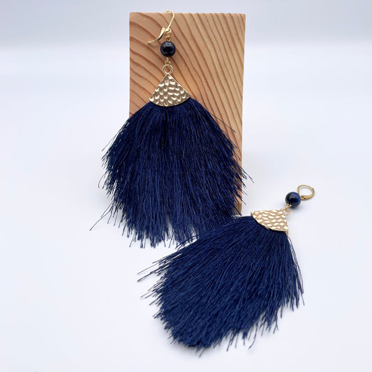 Boucles d'oreilles | Touffues marines