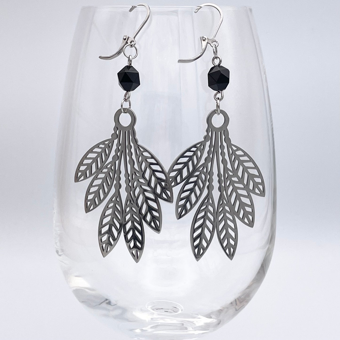 Boucles d'oreilles | Paon