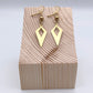 Boucles d'oreilles | Losanges dorés