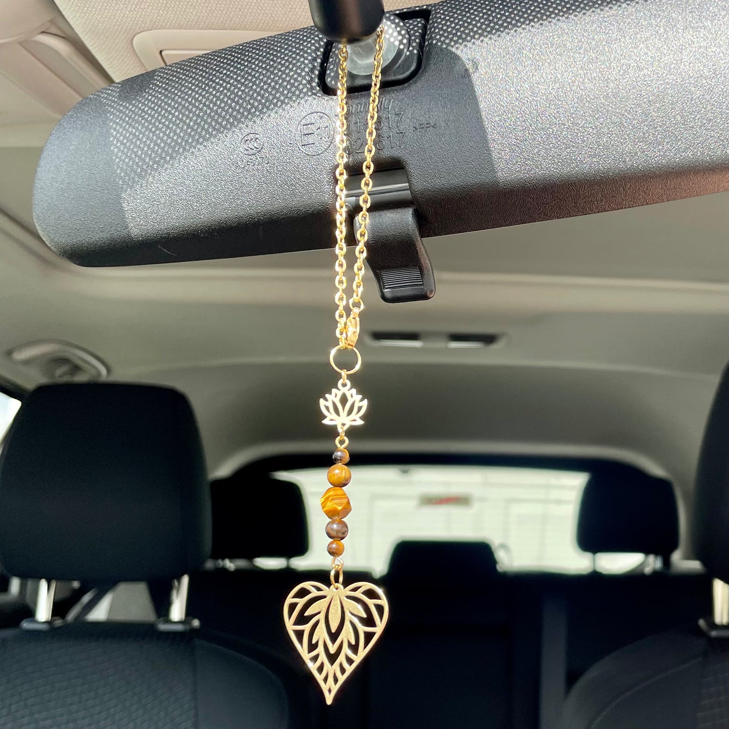 Pendentif pour rétroviseur | Mon protecteur 🧡