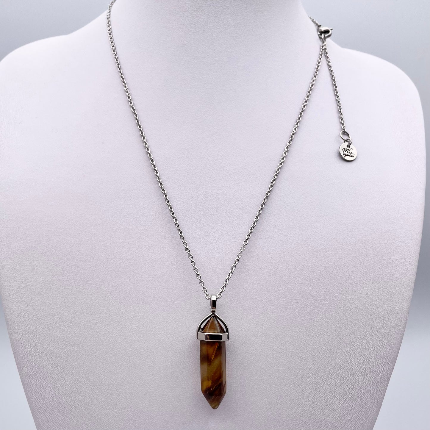 Collier - Pierre naturelle d'agate