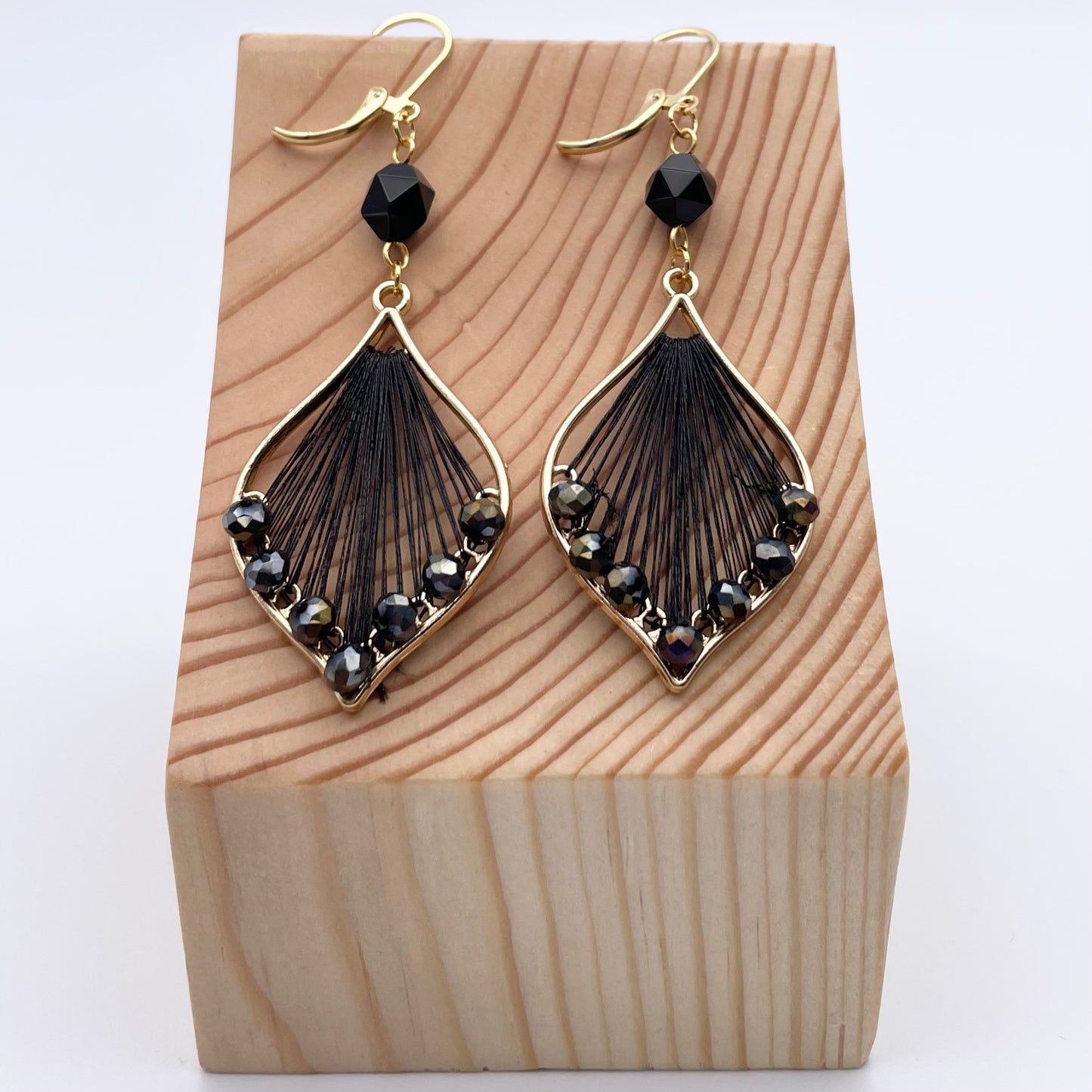 Boucles d'oreilles | Victoria noire