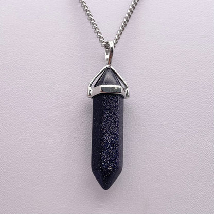 Necklace - Blue sandstone