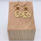 Boucles d'oreilles | Coeurs dorés