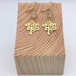 Boucles d'oreilles | Arbres dorés