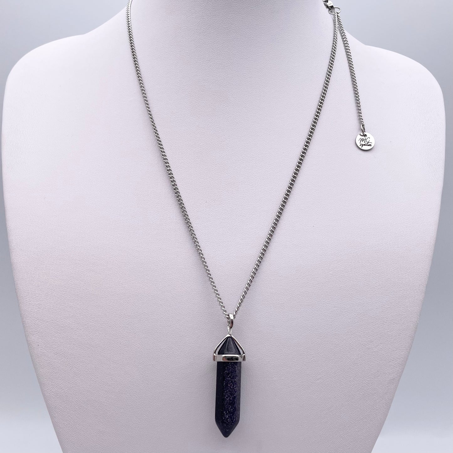 Necklace - Blue sandstone