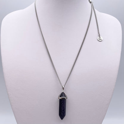 Necklace - Blue sandstone