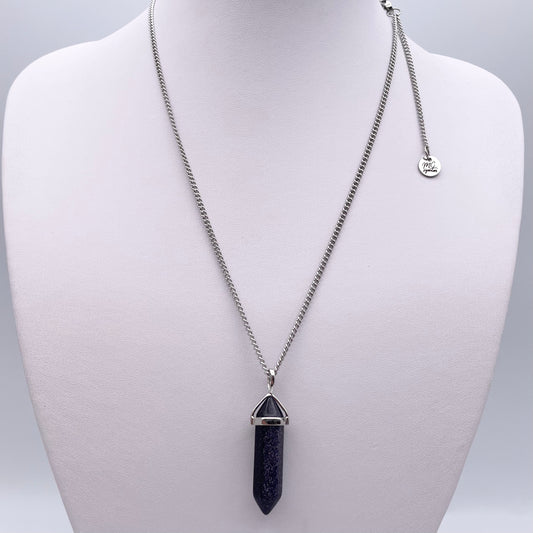 Necklace - Blue sandstone