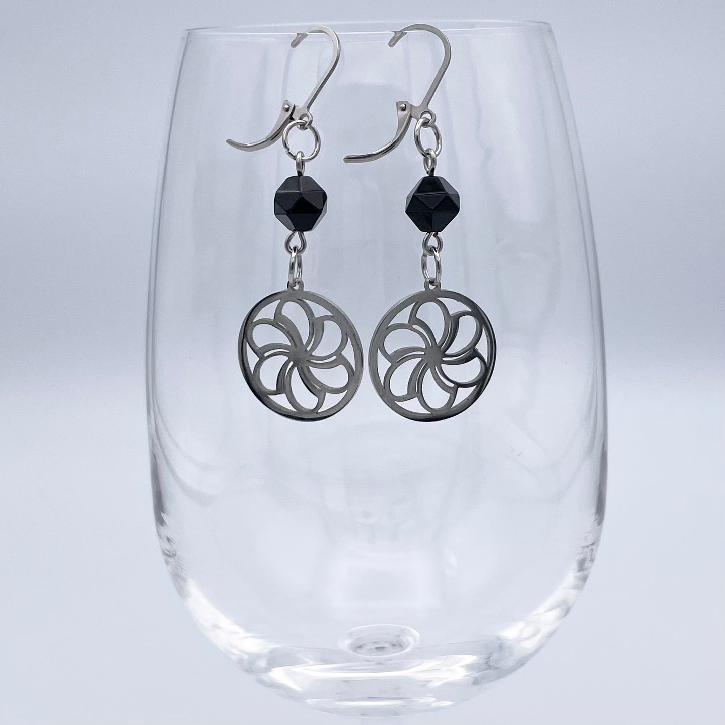 Boucles d'oreilles | Rose