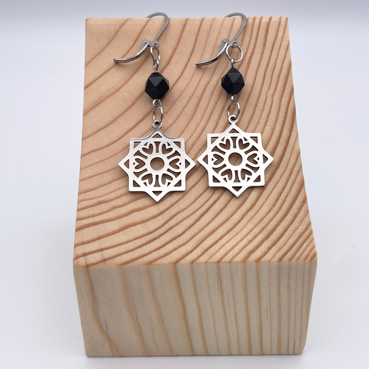 Earrings | Silver Cardinal
